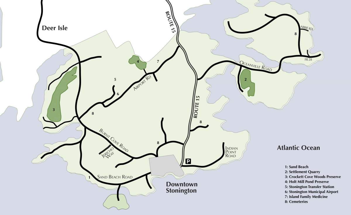 Stonington Town-wide Map